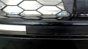 Honda Accord 18-20 radiator grille, gloss black, sand, worn