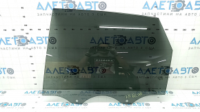 Tinted rear left door glass for a Porsche Cayenne 19-26