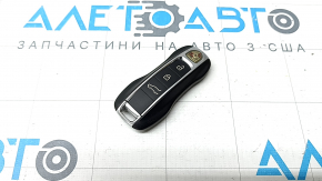 Keyless Porsche Cayenne 19-26 433 MHz, 4 buttons, worn, bumps