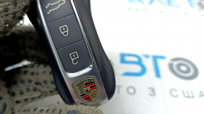 Keyless Porsche Cayenne 19-26 433 MHz, 4 buttons, worn, bumps
