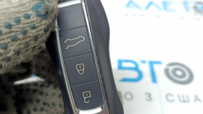 Keyless Porsche Cayenne 19-26 433 MHz, 4 buttons, worn, bumps