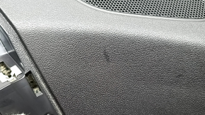 Upper left rear pillar trim behind the window, Porsche Cayenne 19-26, black, worn