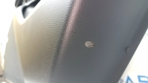 Door trim panel, rear right, Porsche Cayenne 19-23 Bose, leatherette, black, without curtain, with speaker grille, tears