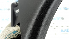 Rear pillar trim behind the upper right window of a 19-26 Porsche Cayenne, black, scratches