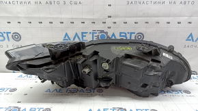 Left front headlight for a Honda Accord 18-22 Touring hybrid, needs polishing, cracked mount