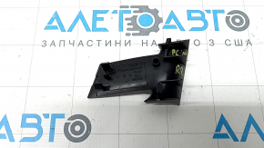 Black rear right inner door handle cap for Porsche Cayenne 19-23