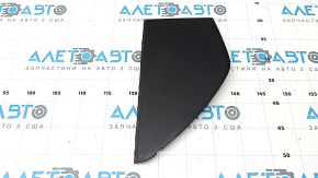 Black left side dashboard trim for Porsche Cayenne 19-23