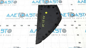 Black right side dashboard trim for Porsche Cayenne 19-23