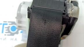 Seat belt 2 row left with squib, Porsche Cayenne 19-26, black, shot