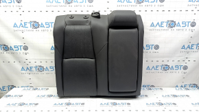 Rear seat backrest, 2nd row, right, Honda Accord 19-22, black leather, heated, perforated, with armrest