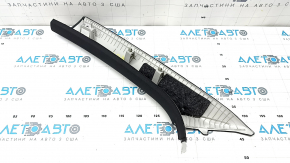 Upper right front pillar trim for Porsche Cayenne 19-23, black