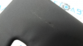 Right sun visor for Porsche Cayenne 19-26, black, without hook, with backlight, dents