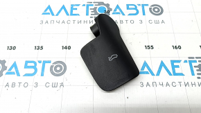 Black hood release handle for a 19-26 Porsche Cayenne