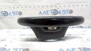 Honda Accord 18-22 black leather steering wheel with trim and wiring, scratches, worn