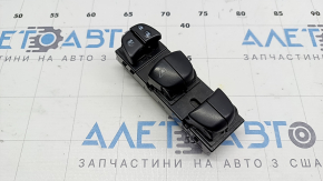 Front left window lift control Nissan Rogue 14-20 black, 1 auto