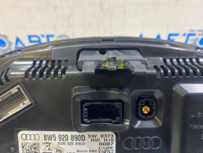 Audi Q5 80A 18-19 instrument cluster, large display, 12k, broken mount