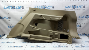 Right Nissan Rogue 17-20 fender flare, beige, for 2 rows, with trim and caps, scratches