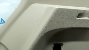 Right Nissan Rogue 17-20 fender flare, beige, for 2 rows, with trim and caps, scratches