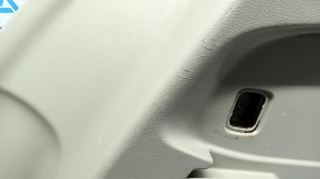 Right Nissan Rogue 17-20 fender flare, beige, for 2 rows, with trim and caps, scratches