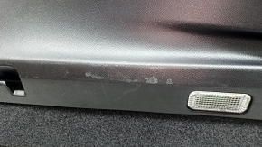 Right arch trim for a 19-23 Porsche Cayenne, black, without a CD player, scratches, broken mount