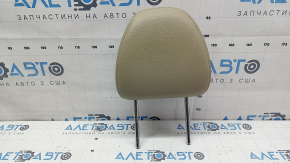 Front left headrest for Nissan Rogue 17-20, beige leather