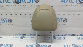 Front left headrest for Nissan Rogue 17-20, beige leather
