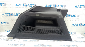 Left arch trim for Porsche Cayenne 19-23, black, without CD player, worn