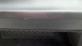 Left arch trim for Porsche Cayenne 19-23, black, without CD player, worn