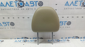 Front right headrest for Nissan Rogue 17-20, beige leather