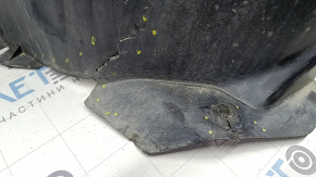 Front left fender liner for Land Rover Range Rover Velar 18-23, cracks, missing fragment