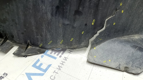 Front left fender liner for Land Rover Range Rover Velar 18-23, cracks, missing fragment