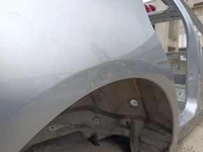 Honda Accord 18-22 rear right quarter panel on the body, silver, dent, bump