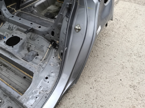 Left rear fender lip for a 18-22 Honda Accord, silver
