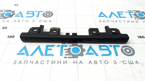 Porsche Cayenne 19-23 black center dashboard trim, under the deflector