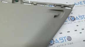 Left upper arch trim for Nissan Rogue 14-20, gray, 2 rows, scratches, dry-cleanable