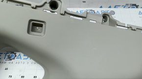 Left upper arch trim for Nissan Rogue 14-20, gray, 2 rows, scratches, dry-cleanable