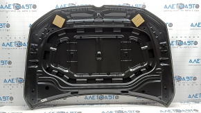 The bare hood of a Volkswagen Golf 22-25