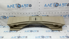 Nissan Rogue 14-20 trunk opening trim, beige, scratches, dry-cleanable