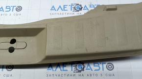 Nissan Rogue 14-20 trunk opening trim, beige, scratches, dry-cleanable