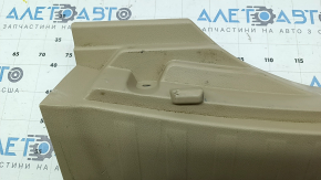Nissan Rogue 14-20 trunk opening trim, beige, scratches, dry-cleanable