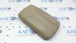 Nissan Rogue 17-20 leather armrest, beige, without console