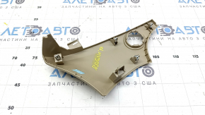 Nissan Rogue 14-20 dashboard trim panel for start/stop button, beige