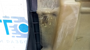 Lexus RX350 10-15 engine cover paint peeling, chrome peeling, insulation tear