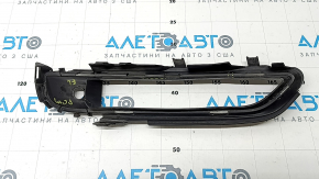 Lower left front bumper insert for Porsche Cayenne 19-23, structure for parking sensors, Base, crack, bumps