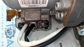 Nissan Rogue 14-20 electric power steering column with universal joint, without ignition switch, rusty universal joint