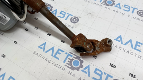 Nissan Rogue 14-20 electric power steering column with universal joint, without ignition switch, rusty universal joint