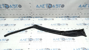 The door seal, side rear left rear Land Rover Range Rover Velar 18-23, tears in fasteners, worn