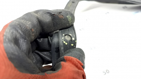 The door seal, side rear left rear Land Rover Range Rover Velar 18-23, tears in fasteners, worn