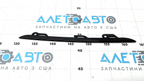 Right front bumper grille molding lower Porsche Cayenne 19-23 black gloss, Base