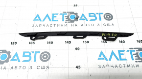 Right front bumper grille molding lower Porsche Cayenne 19-23 black gloss, Base
